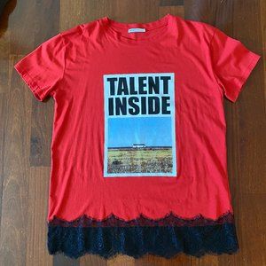 ZARA Basic / Woman - Talent Inside Tshirt